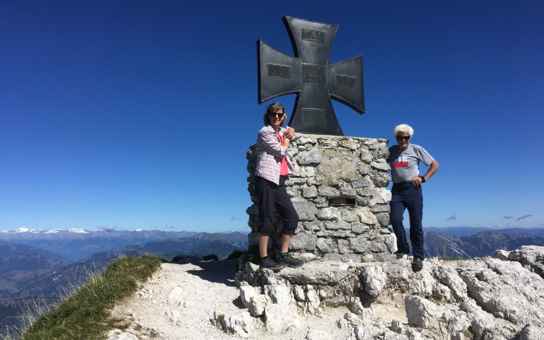 Petra und Max Franz - Gipfelkreuz Gartnerkofel - Kärnten